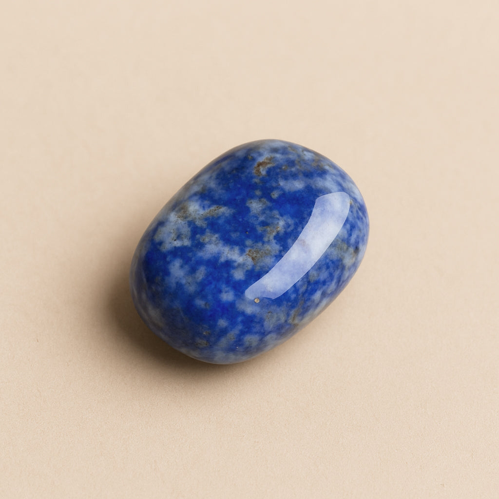 Pierre semi-précieuse en lapis lazuli naturel de 20 à 30 mm, idéale pour lithothérapie, décoration ou collection